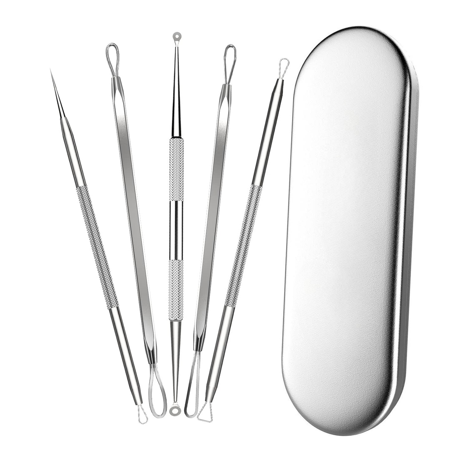Luxury Skincare Acne - 5 pcs Stainless Steel Acne Needles