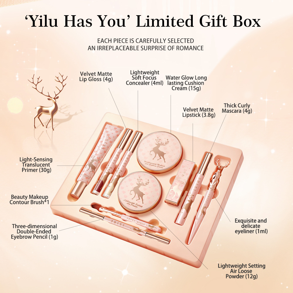 10-Piece Complete Makeup Gift  - Luxury Skincare Set ulasan dan harga