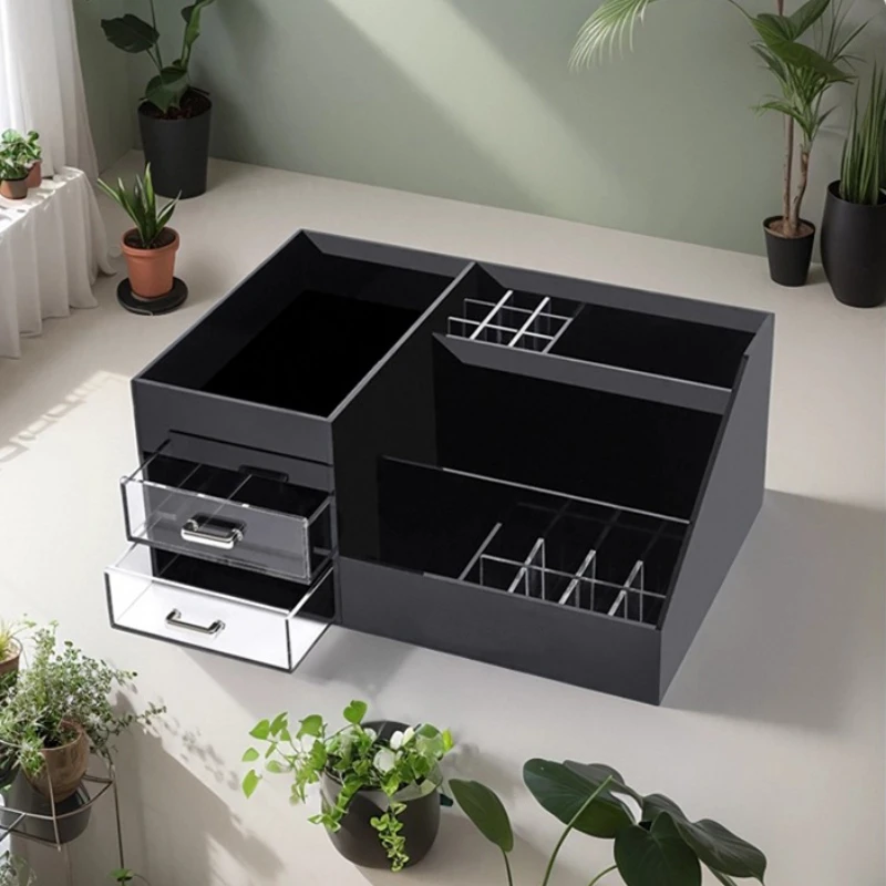 Acrylic Vanity Organizer  Luxu - Luxury Skincare Essential ulasan dan harga