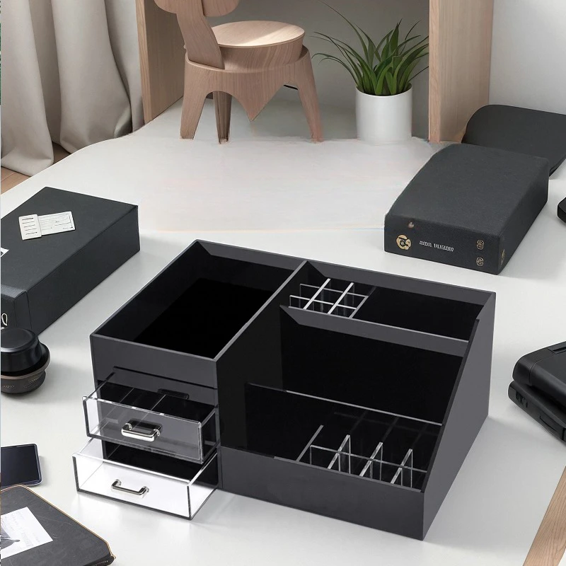 Acrylic Vanity Organizer  Luxu - Luxury Skincare Essential ulasan dan harga