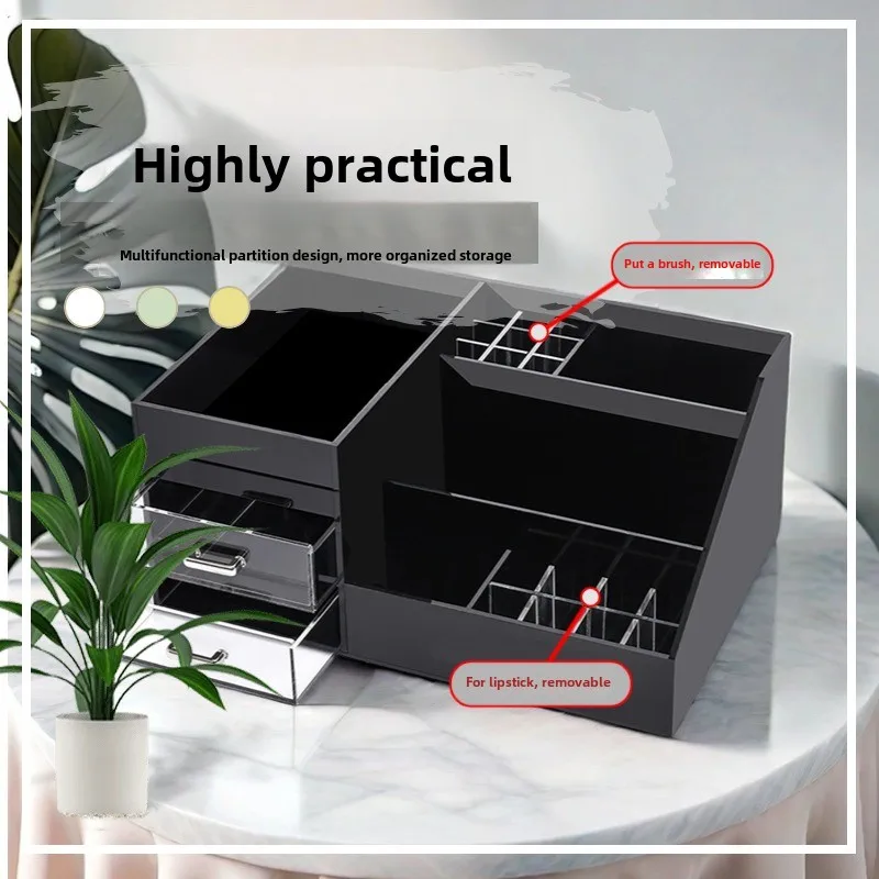 Acrylic Vanity Organizer  Luxu - Luxury Skincare Essential ulasan dan harga