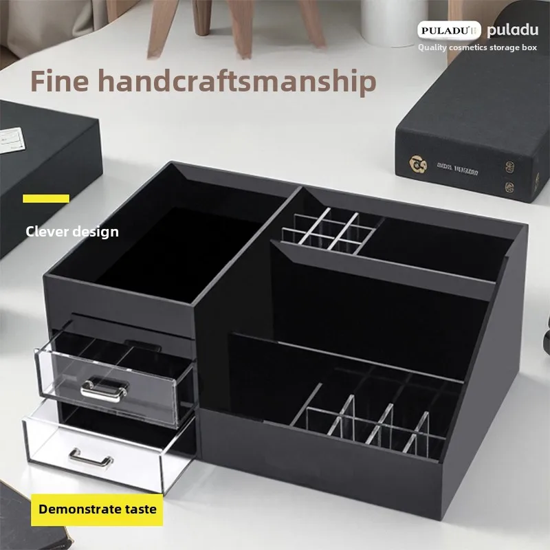 Acrylic Vanity Organizer  Luxu - Luxury Skincare Essential ulasan dan harga