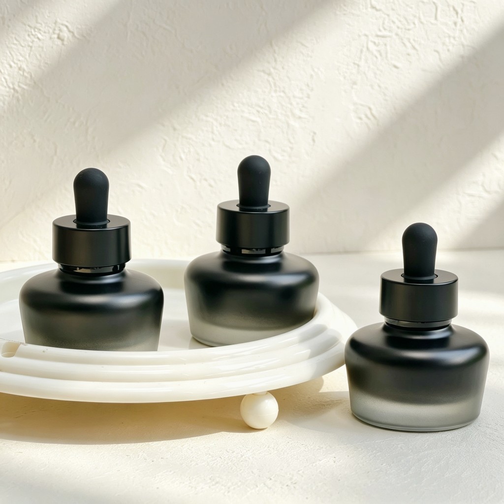 30ml Frosted Glass Dropper Bot - Luxury Skincare Essential ulasan dan harga