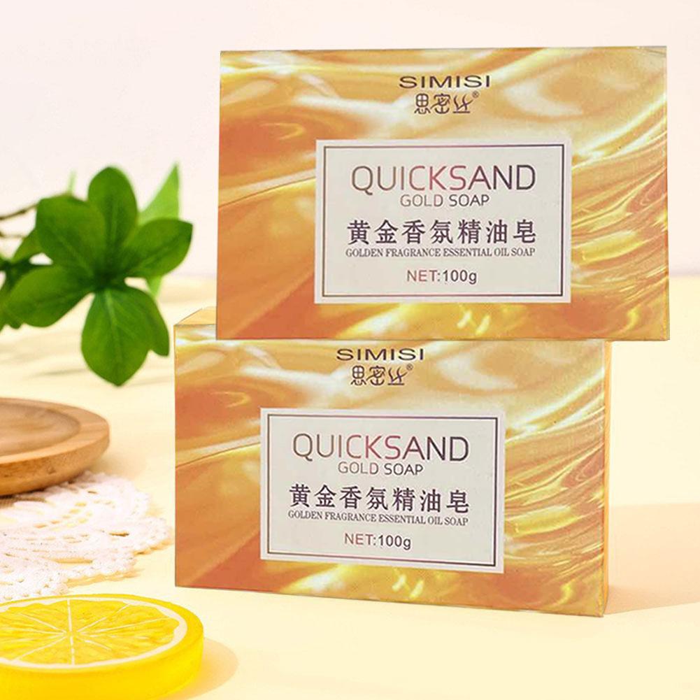 Handmade Gold Soap Trapezoidal - Luxury Skincare Essential ulasan dan harga