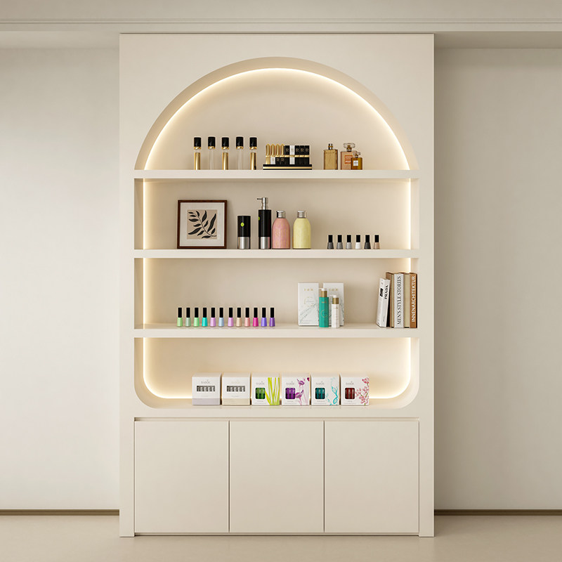 & Luxury Display Cabinet Skinc - Luxury Skincare Shop ulasan dan harga